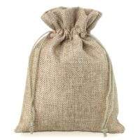 Sacs de jute 12 x 15 cm - naturelle Sachets pour lavande