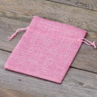 Sacs de jute 12 x 15 cm - rose clair Lavande et pot-pourri