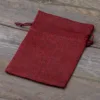Sacs de jute 13 x 18 cm - bordeaux Lifehack – idées malines