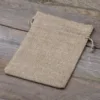 Sacs de jute 13 x 18 cm - naturelle Zero waste