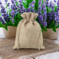Sacs de jute 15 x 20 cm - naturelle Enterrement de vie de jeune fille/ garçon
