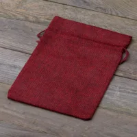 Sacs de jute 18 x 24 cm - bordeaux Pour enfants