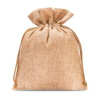 Sacs de jute 18 x 24 cm - marron clair Sacs marrons