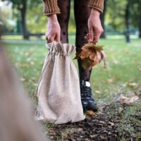Sac de jute 30 x 40 cm - naturelle Grands sacs 30x40 cm