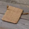 Sacs de jute 8 x 10 cm - marron clair Lavande et pot-pourri