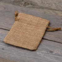 Sacs de jute 8 x 10 cm - marron clair Lavande et pot-pourri