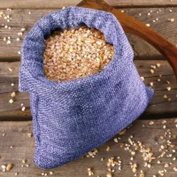 Sacs de jute 9 x 12 cm - lavande