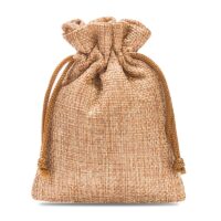 Sacs de jute 9 x 12 cm - marron clair Sacs marrons