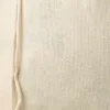 Sachets en lin imité 8 x 10 cm - naturelle Cosmétiques