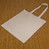Sac en coton 38 x 42 cm avec des anses longues - naturelle Grands sacs