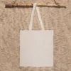 Sac en coton 38 x 42 cm avec des anses longues - naturelle Sacs naturels clair