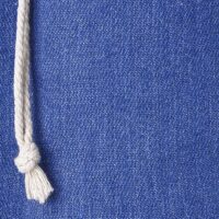Sac en jean 15 x 20 cm - bleu En voyage