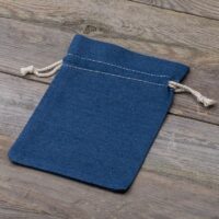 Sac en jean 15 x 20 cm - bleu Lifehack – idées malines