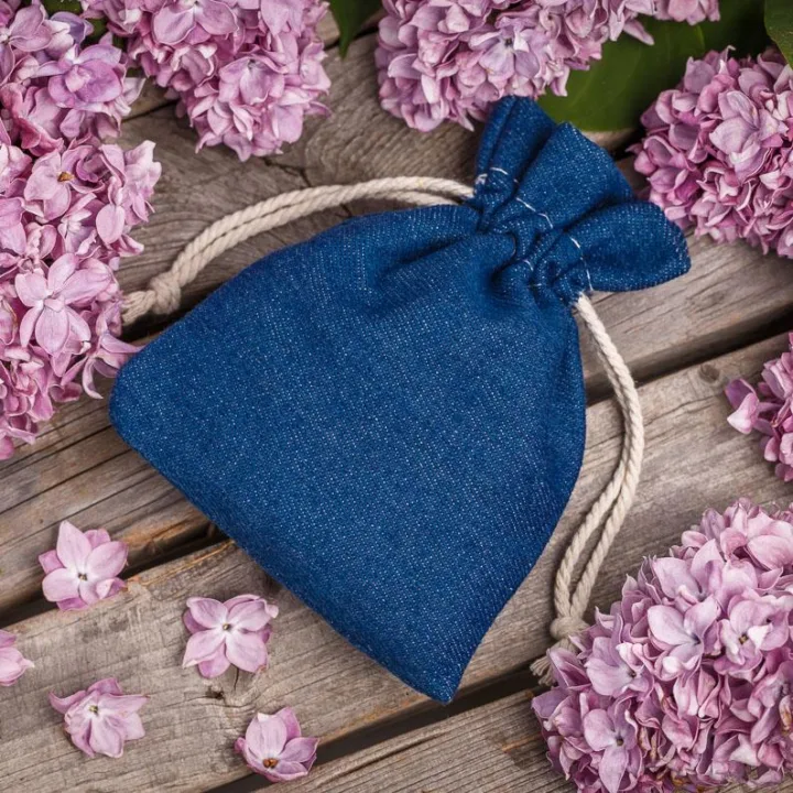 Sac en jean 18 x 24 cm - bleu Moyens sachets 18x24 cm