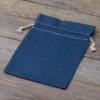 Sac en jean 18 x 24 cm - bleu Lifehack – idées malines