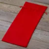 Sac en velours 16 x 37 cm - rouge Sac de Noël