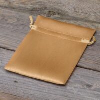 Sacs de satin 12 x 15 cm - or Petits sachets