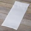 Sac de satin 16 x 37 cm - blanc Sacs de satin