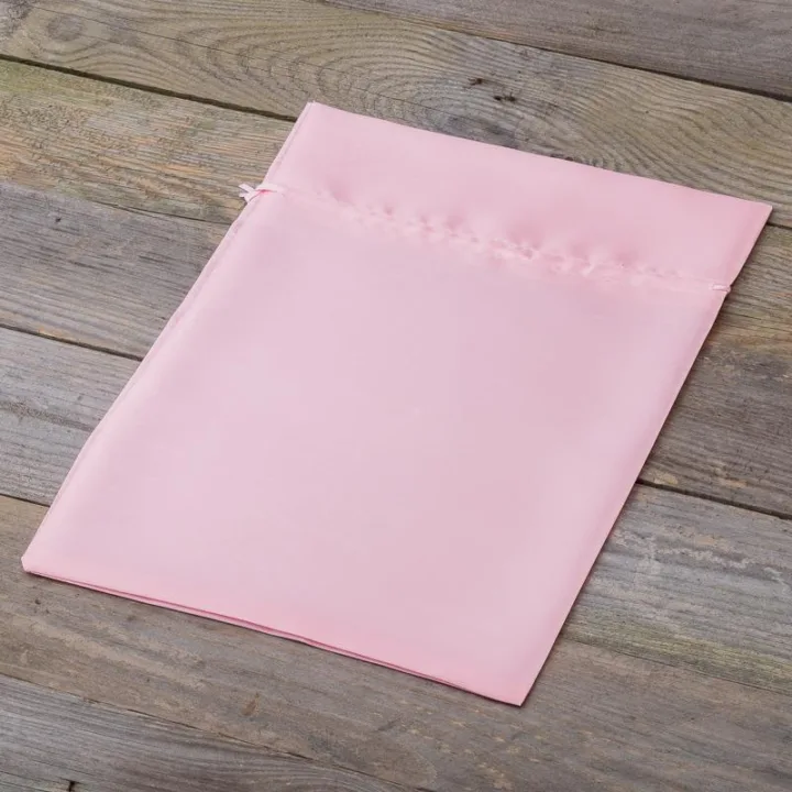 Sacs de satin 22 x 30 cm - rose clair Sacs de satin
