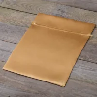 Sacs de satin 26 x 35 cm - or Saint-Valentin