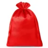 Sacs de satin 26 x 35 cm - rouge Sacs en satin