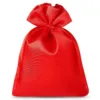 Sacs de satin 8 x 10 cm - rouge Sacs de mariage