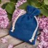 Sacs en jean 8 x 10 cm - bleu Sachets en coton