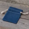 Sacs en jean 8 x 10 cm - bleu Décorations de table