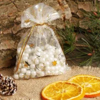 Sacs en organza 10 x 13 cm - Noël / 8 Tous les produits