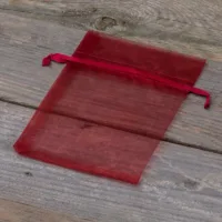 Sacs en organza 10 x 13 cm - bordeaux Lavande et pot-pourri