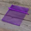 Sacs en organza 10 x 13 cm - violet foncé Sacs en organza