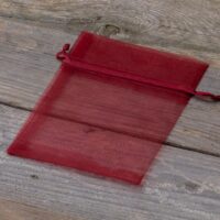 Sacs en organza 11 x 14 cm - bordeaux Lavande et pot-pourri