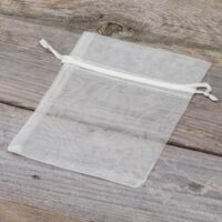 Sacs en organza 11 x 14 cm - ivoire Sacs en organza