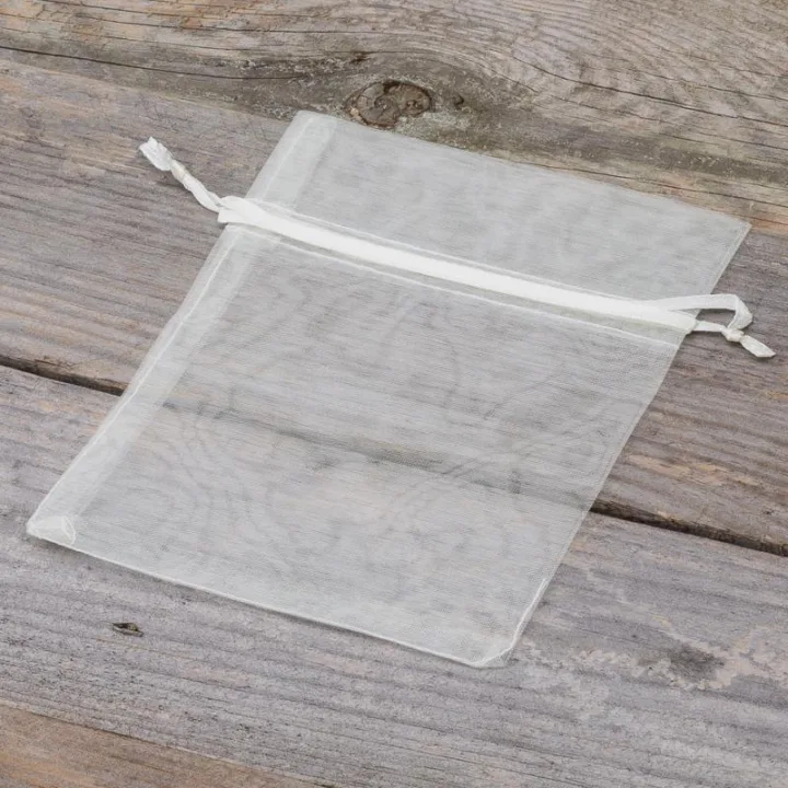 Sacs en organza 11 x 14 cm - ivoire Sacs en organza