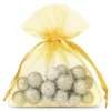 Sacs en organza 11 x 14 cm - or Petits sachets 11x14 cm