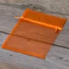 Sacs en organza 11 x 14 cm - orange Lavande et pot-pourri