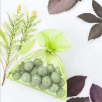 Sacs en organza 11 x 14 cm - vert Sacs verts