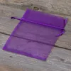 Sacs en organza 11 x 14 cm - violet foncé Lavande et pot-pourri