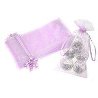 Sacs en organza 11 x 20 cm - lavande Moyens sachets