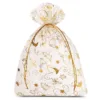 Sacs en organza 12 x 15 cm - Noël / 8 Sac de Noël