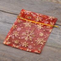 Sacs en organza 12 x 15 cm - Noël Utilisation