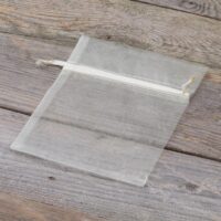 Sacs en organza 12 x 15 cm - ivoire Sacs en organza