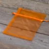 Sacs en organza 12 x 15 cm - orange Halloween