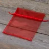 Sacs en organza 12 x 15 cm - rouge Lavande et pot-pourri