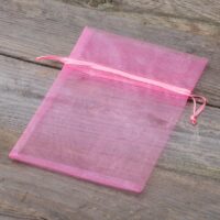 Sacs en organza 13 x 18 cm - rose Sacs d'occasion