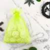 Sacs en organza 13 x 18 cm - néon vert Sacs verts