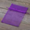 Sacs en organza 13 x 18 cm - violet foncé Journée de la femme