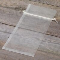 Sacs en organza 13 x 27 cm - ivoire Sachets à fruits