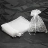 Sacs en organza 15 x 20 cm - blanc Jardin et plantes d’inérieur