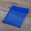Sacs en organza 15 x 20 cm - bleu Moyens sachets